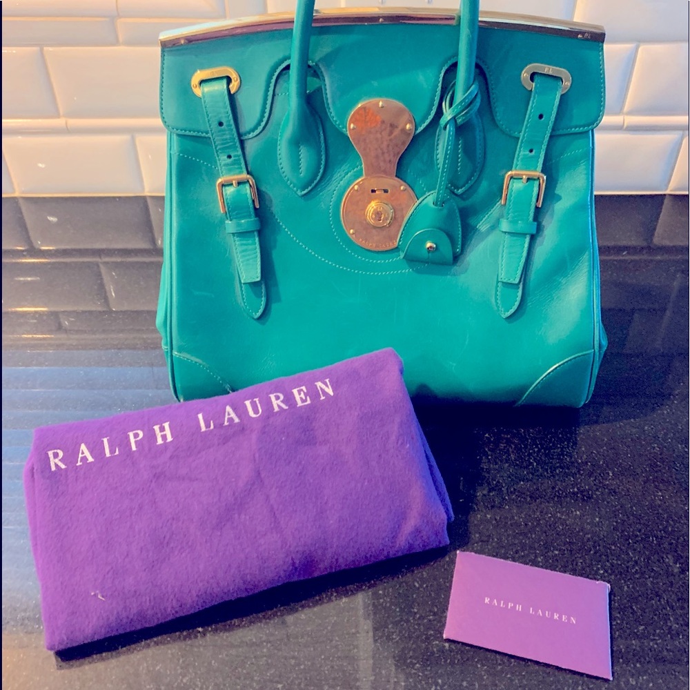 Rare Ralph Lauren Leather Ricky Bag